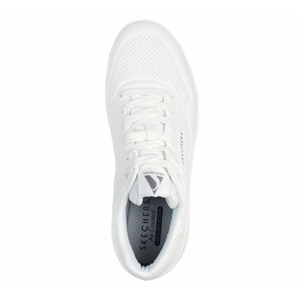 Zapatillas Urbanas Skechers Hombre Uno Court Blanca 183145-2
