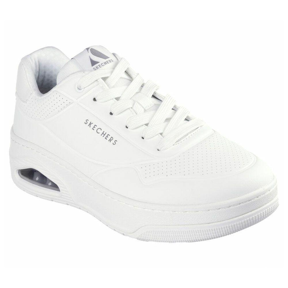 Zapatillas Urbanas Skechers Hombre Uno Court Blanca 183145-4