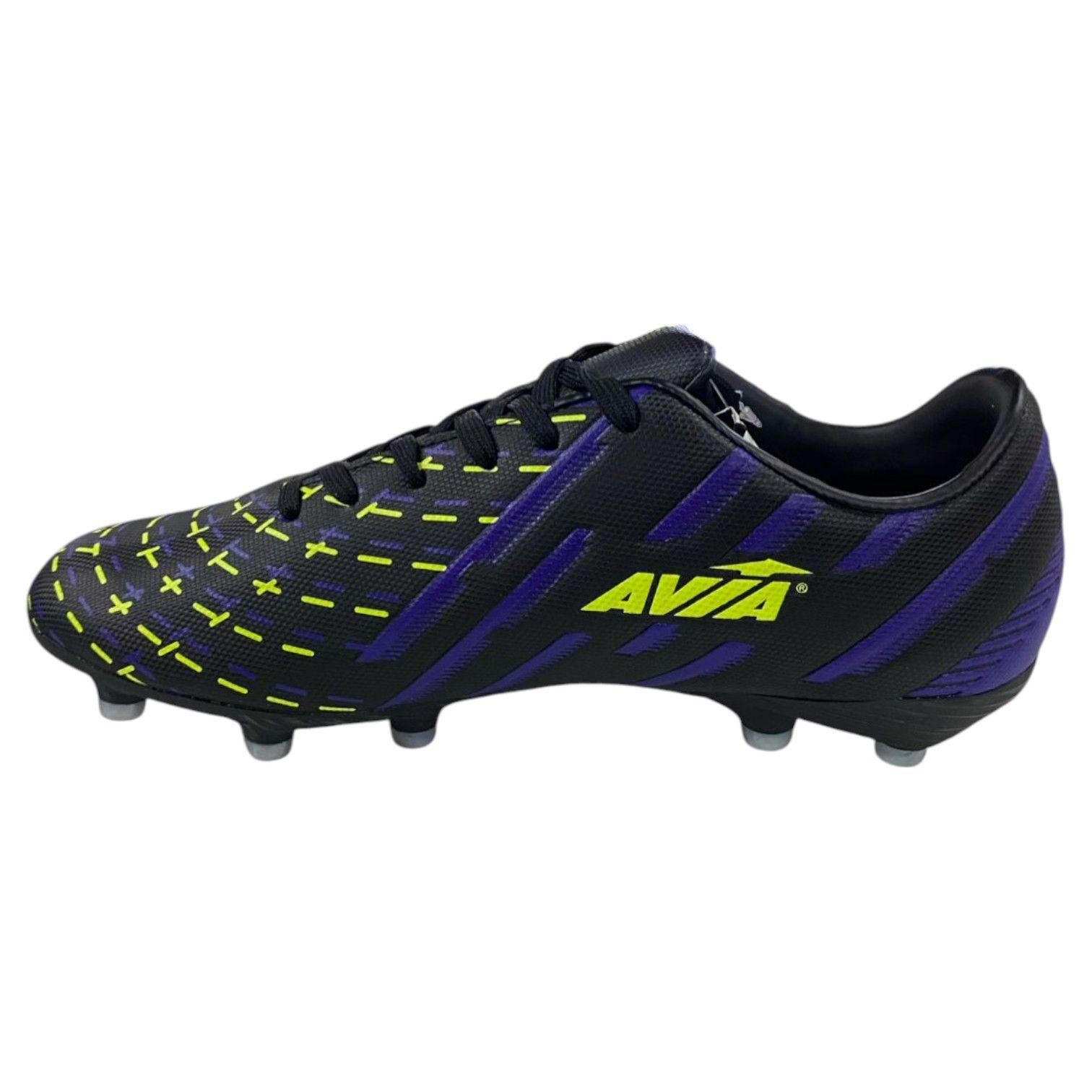 Zapatos de Fútbol AVIA Sun Negro Azul-1