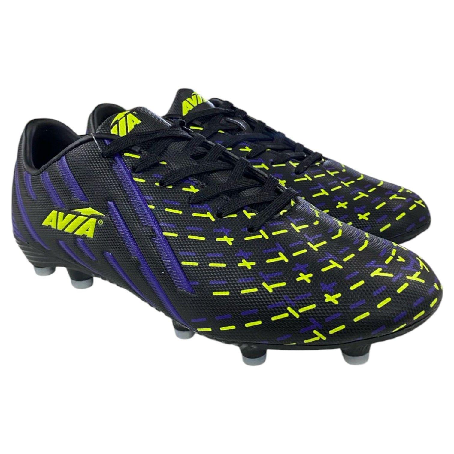 Zapatos de Fútbol AVIA Sun Negro Azul-2