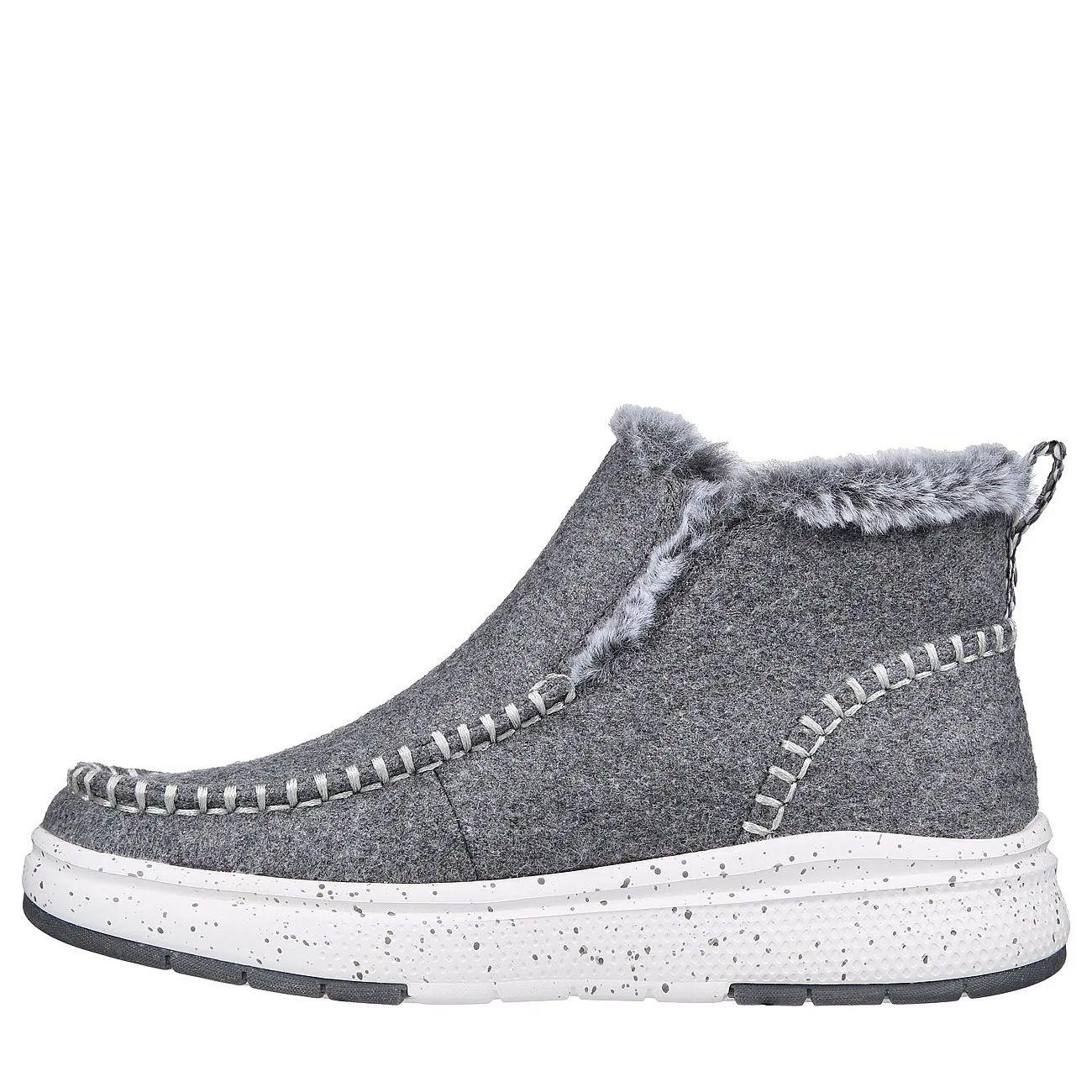 Botas Mujer Skechers Bobs Skipper Wave 114274-GRY-1