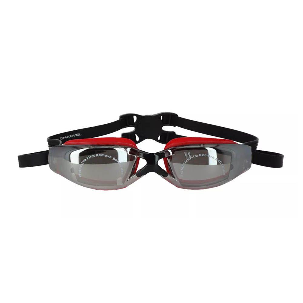 Lentes Natación UV Negro Spiderman Marvel Disney-0