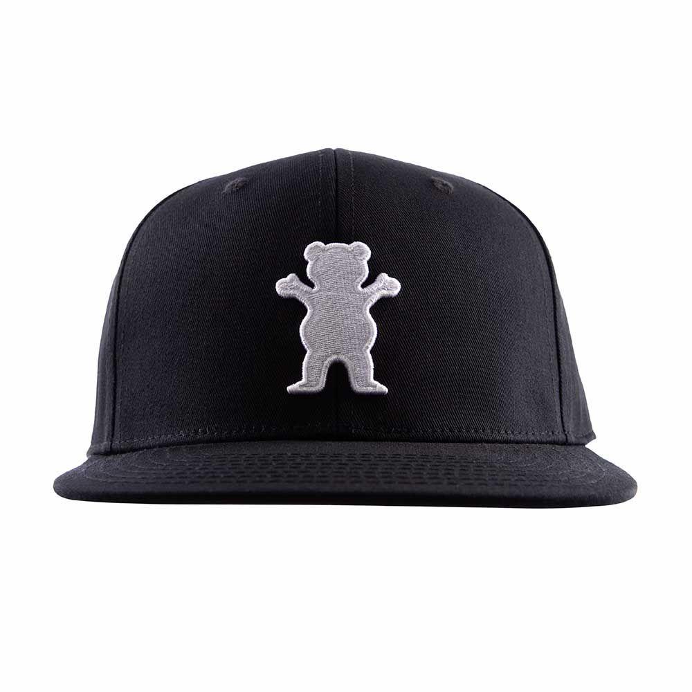 Gorro Snapback OG Bear Black Grizzly-0