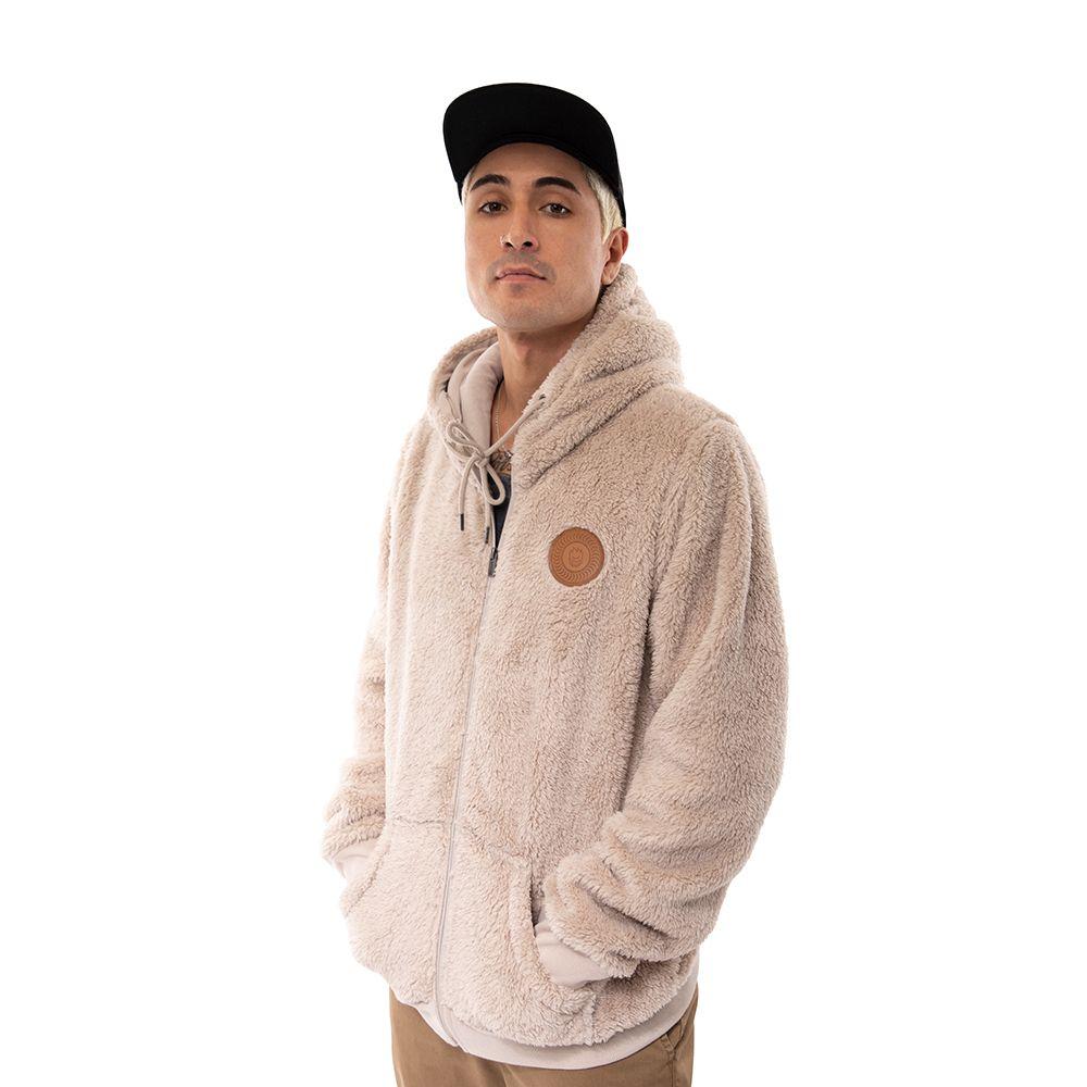 Polerón Sherpa Hombre Ride To Burn Beige Spitfire-0
