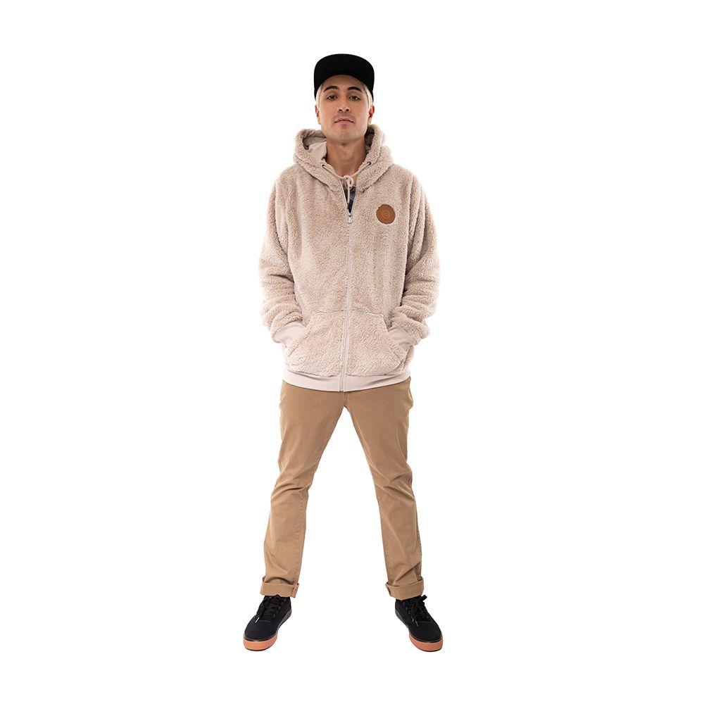 Polerón Sherpa Hombre Ride To Burn Beige Spitfire-4