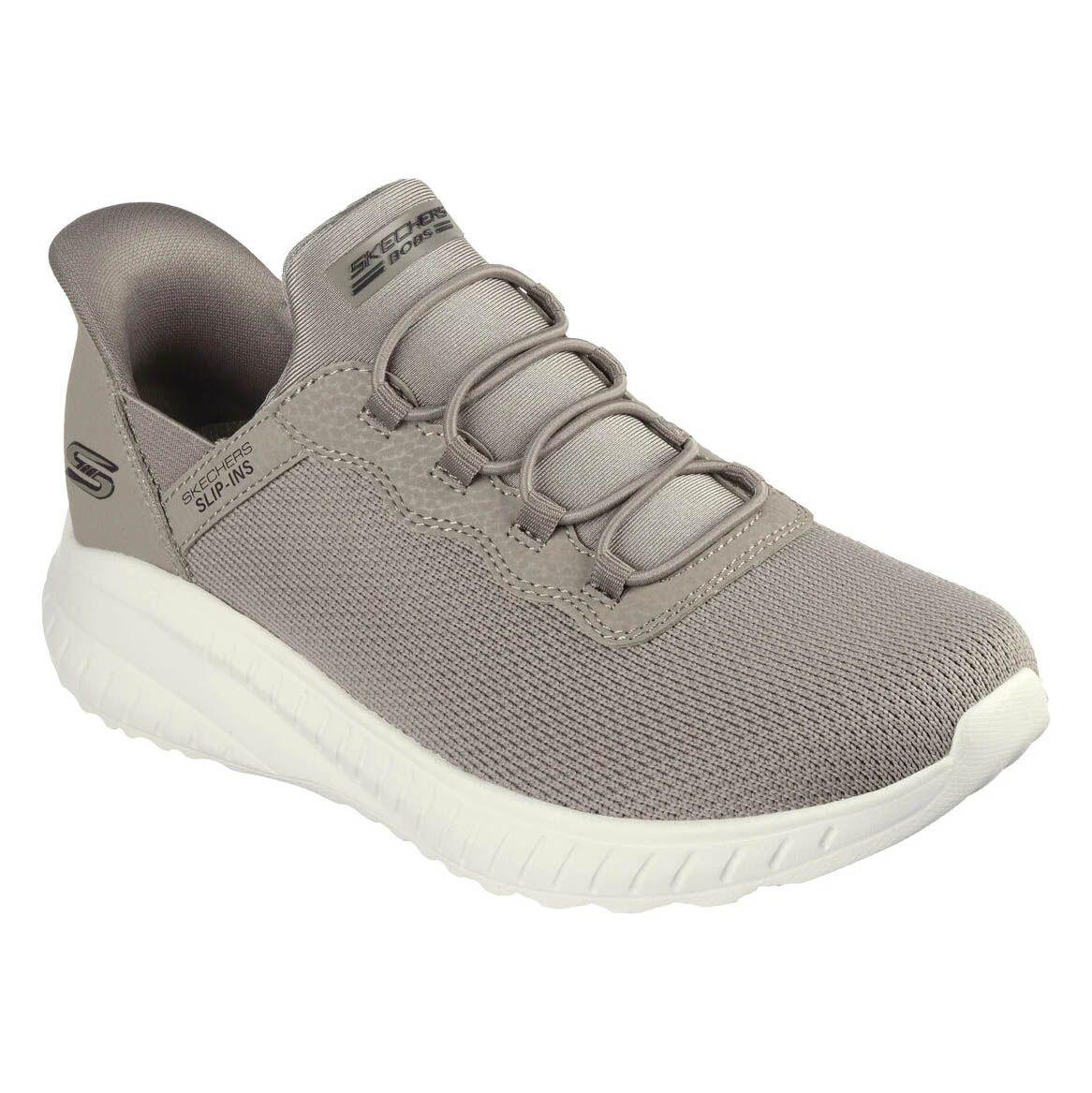 Zapatillas Urbanas Skechers Mujer Bobs Squad Taupe 117500-2