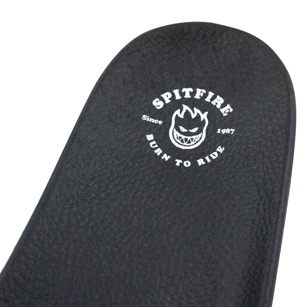 Sandalias Hombre Slip On Negro Blanco Spitfire-4