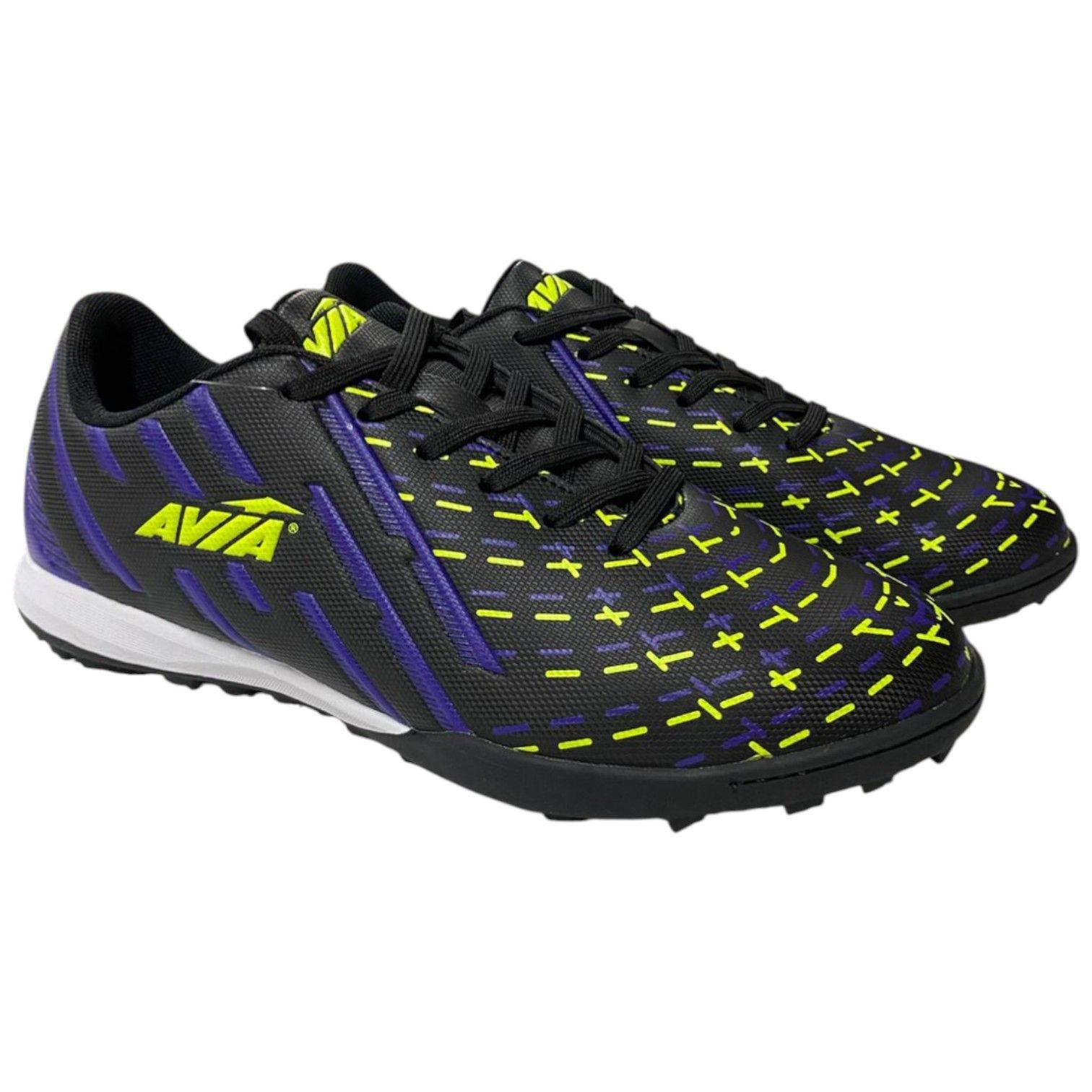 Zapatillas Baby Fútbol Turf AVIA Sun Azul Negro-2