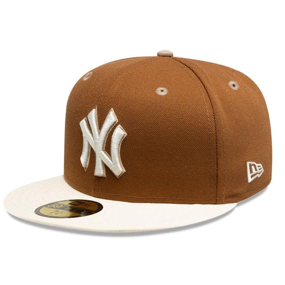 Jockey Gorra New Era 59Fifty New York Yankees MLB Pancakes Marrón-1