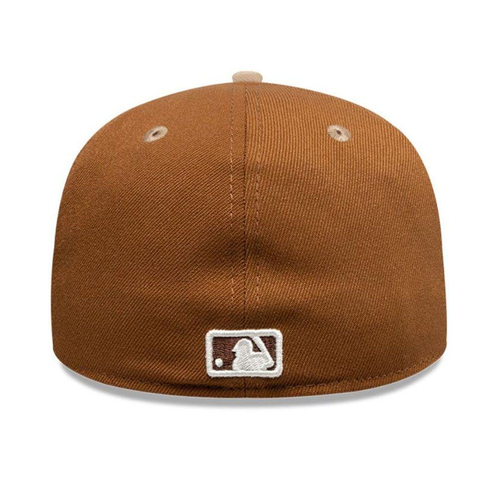 Jockey Gorra New Era 59Fifty New York Yankees MLB Pancakes Marrón-3