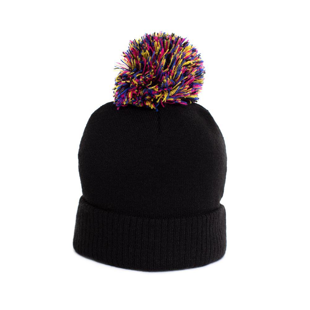 Gorro Beanie Lana Niño Unisex Spitfire Negro-4