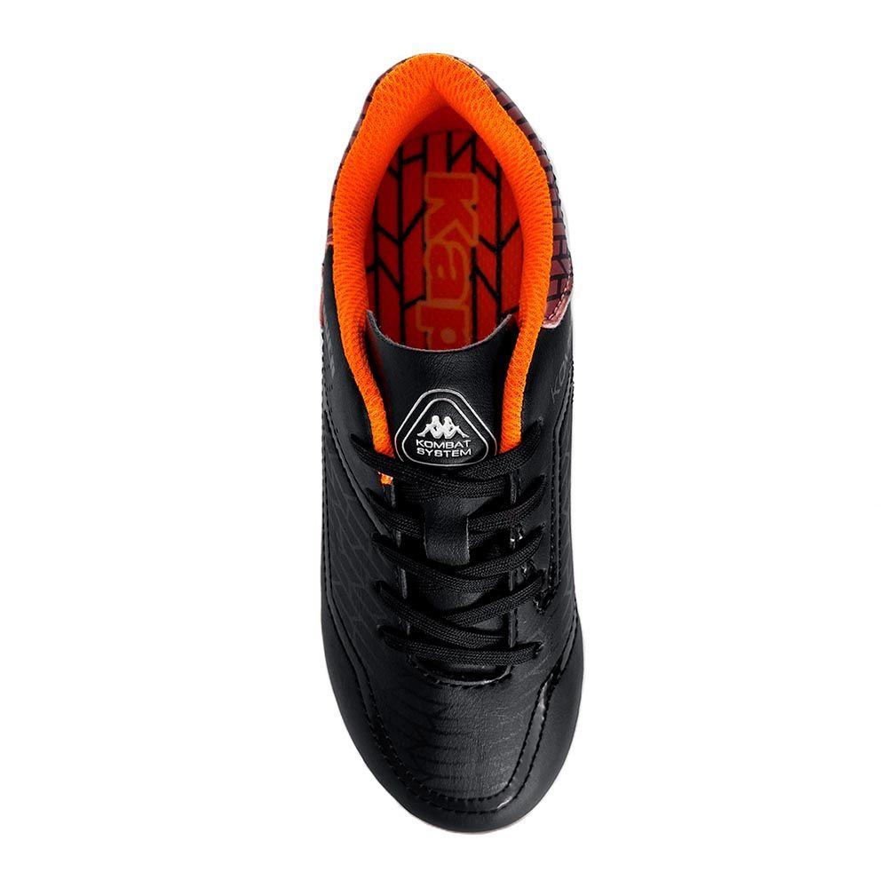 Zapatilla Fútbol Niño Kappa Kombat FG Negro-3