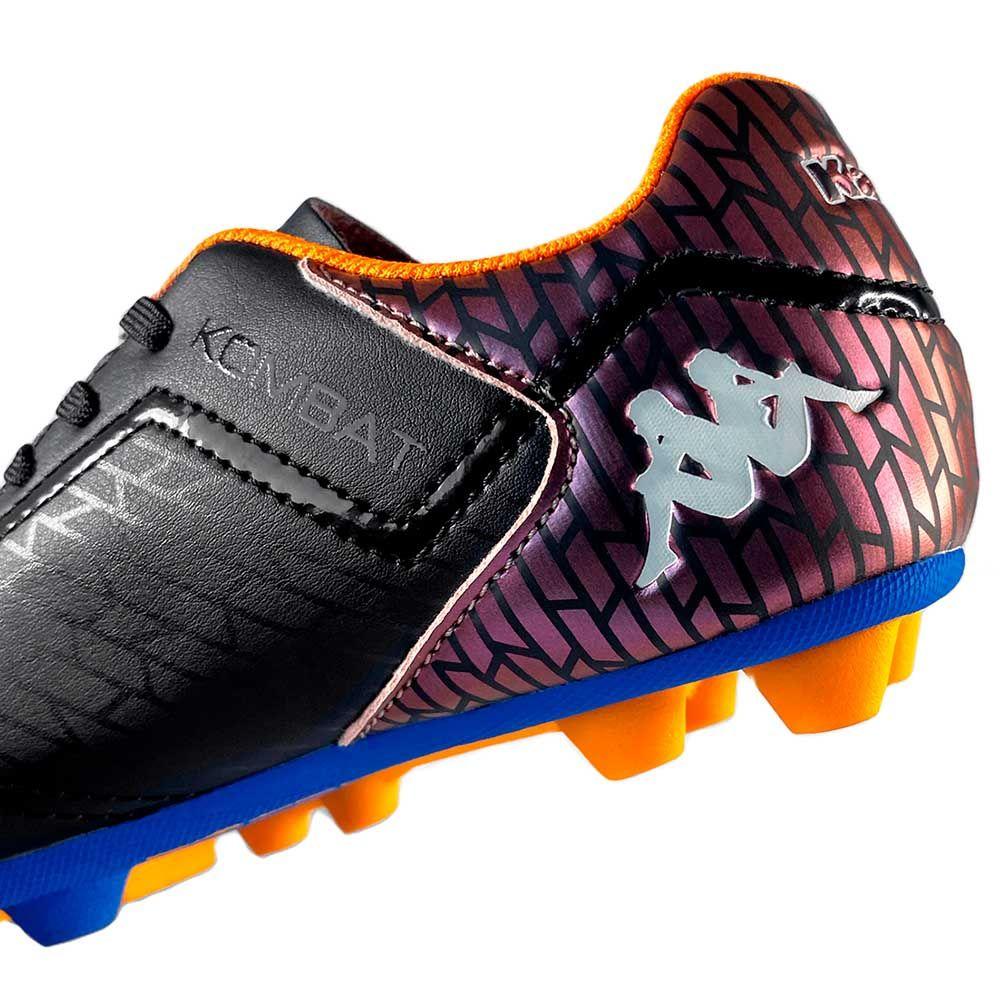 Zapatilla Fútbol Niño Kappa Kombat FG Negro-5