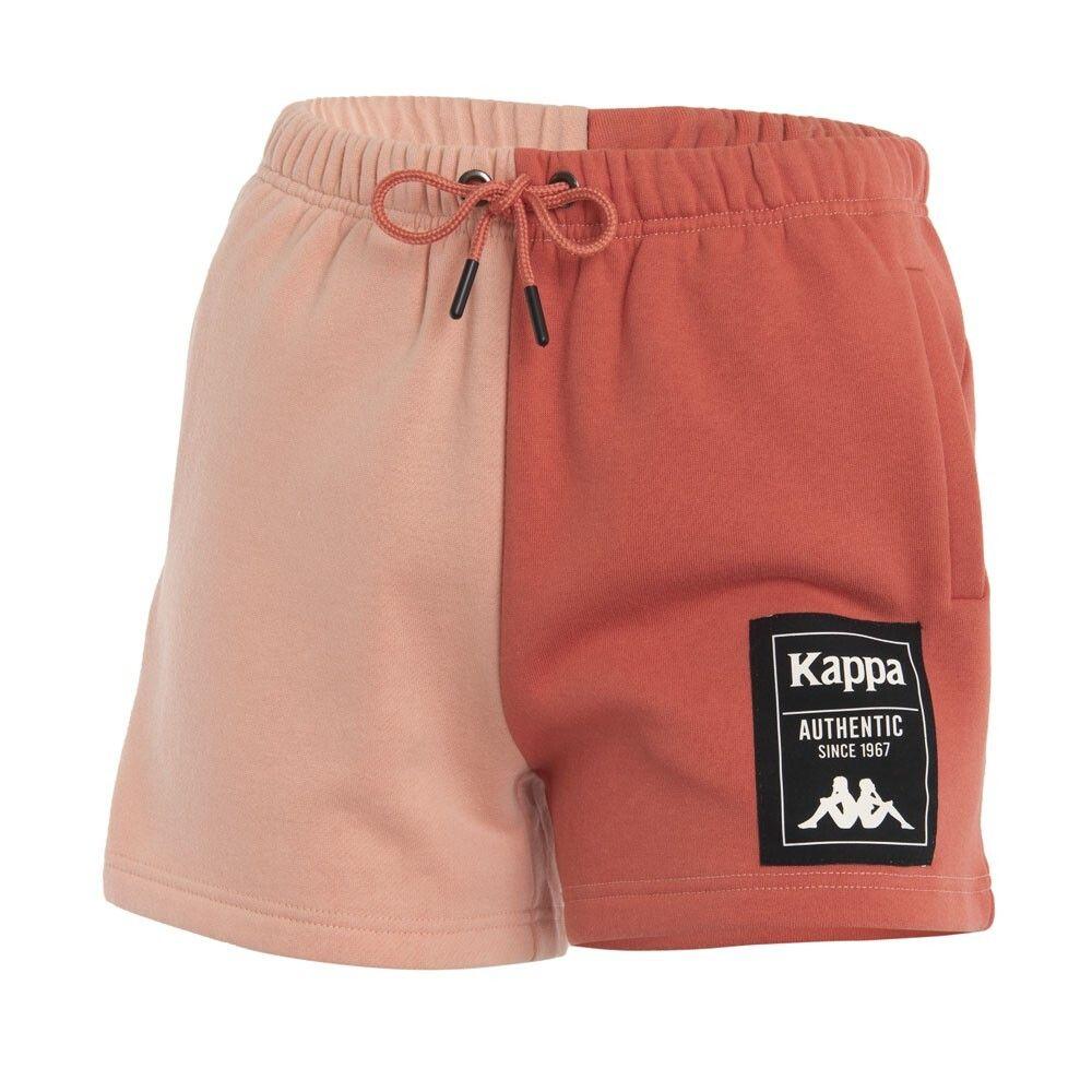 Short Mujer Split Naranja Coral Deportivo-0