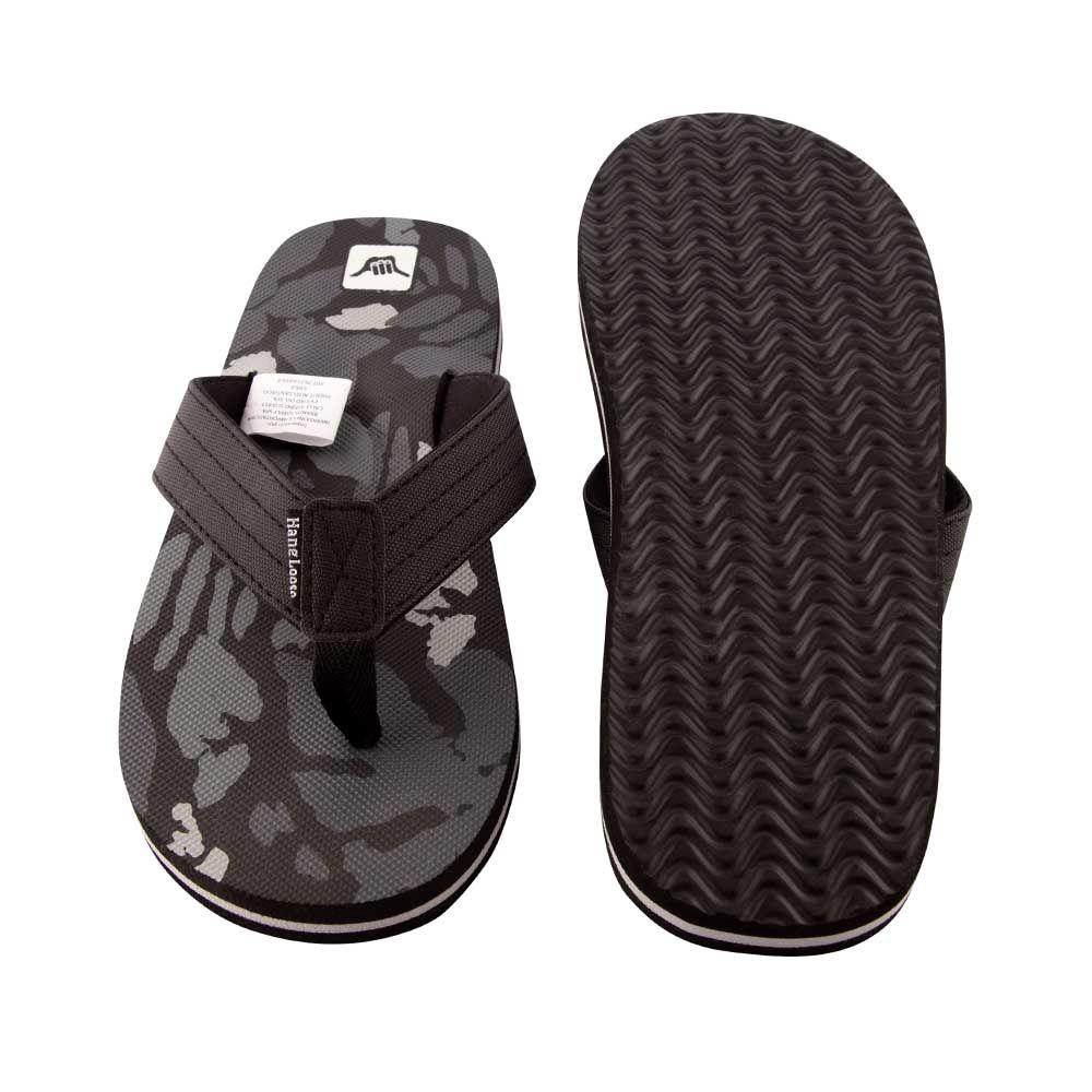 Sandalia Hombre Camo Negro Hang Loose-4