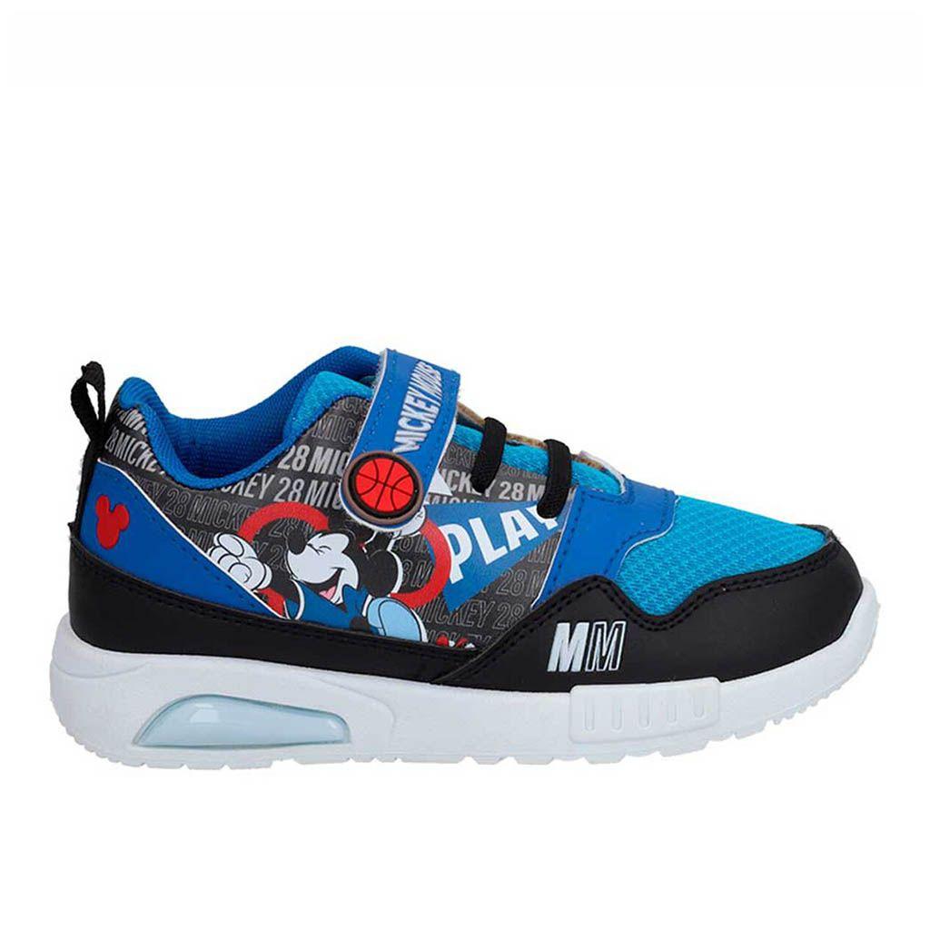 Zapatillas Niño Disney Mickey Mouse Azul Deportivas-0