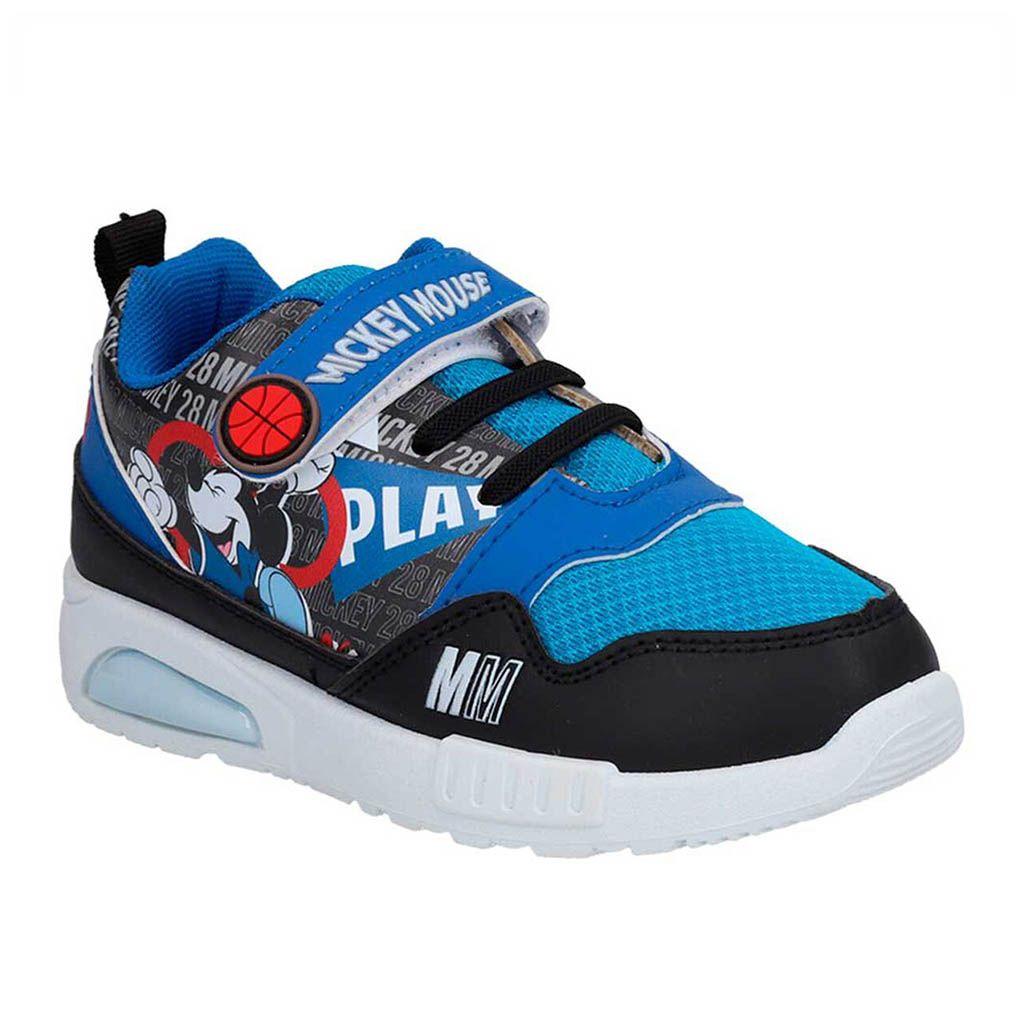Zapatillas Niño Disney Mickey Mouse Azul Deportivas-2