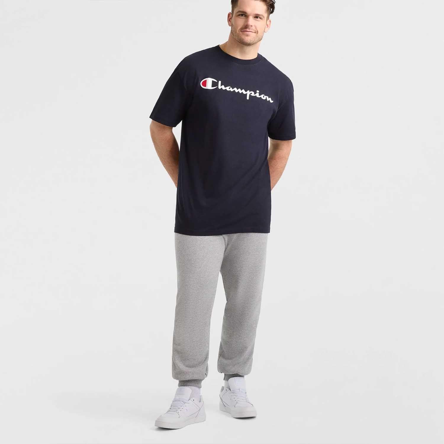 Polera Hombre Champion Azul-3