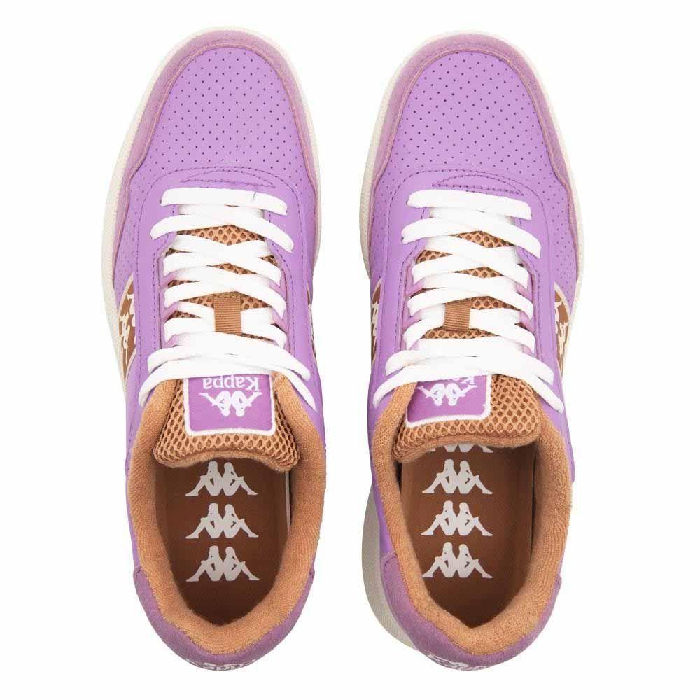 Zapatilla Urbana Mujer Kappa 222 Banda Barnel Violet White-3