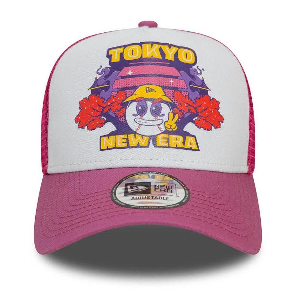 Jockey Gorra New Era 9Forty AF City Graphic Med Pink OSFM-0