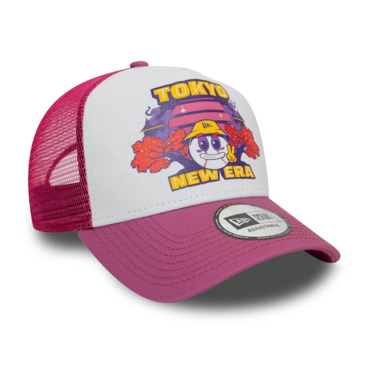 Jockey Gorra New Era 9Forty AF City Graphic Med Pink OSFM-1