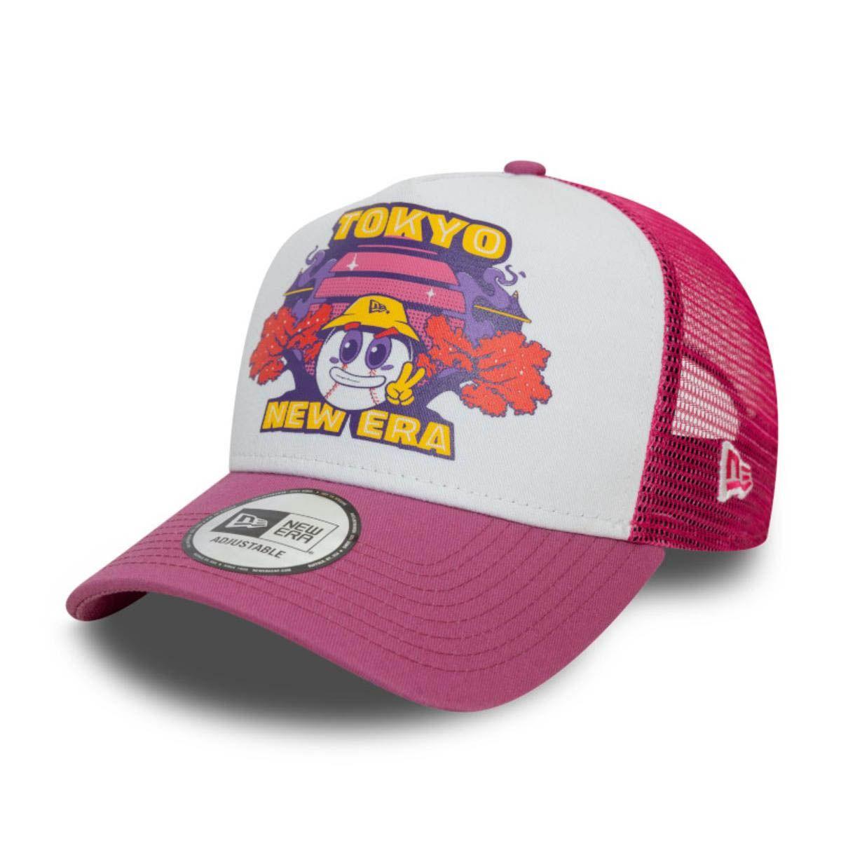 Jockey Gorra New Era 9Forty AF City Graphic Med Pink OSFM-2