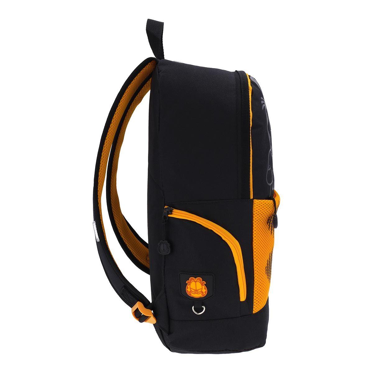 Mochila Garfield Juvenil I Hate Mondays Negro 17L-2
