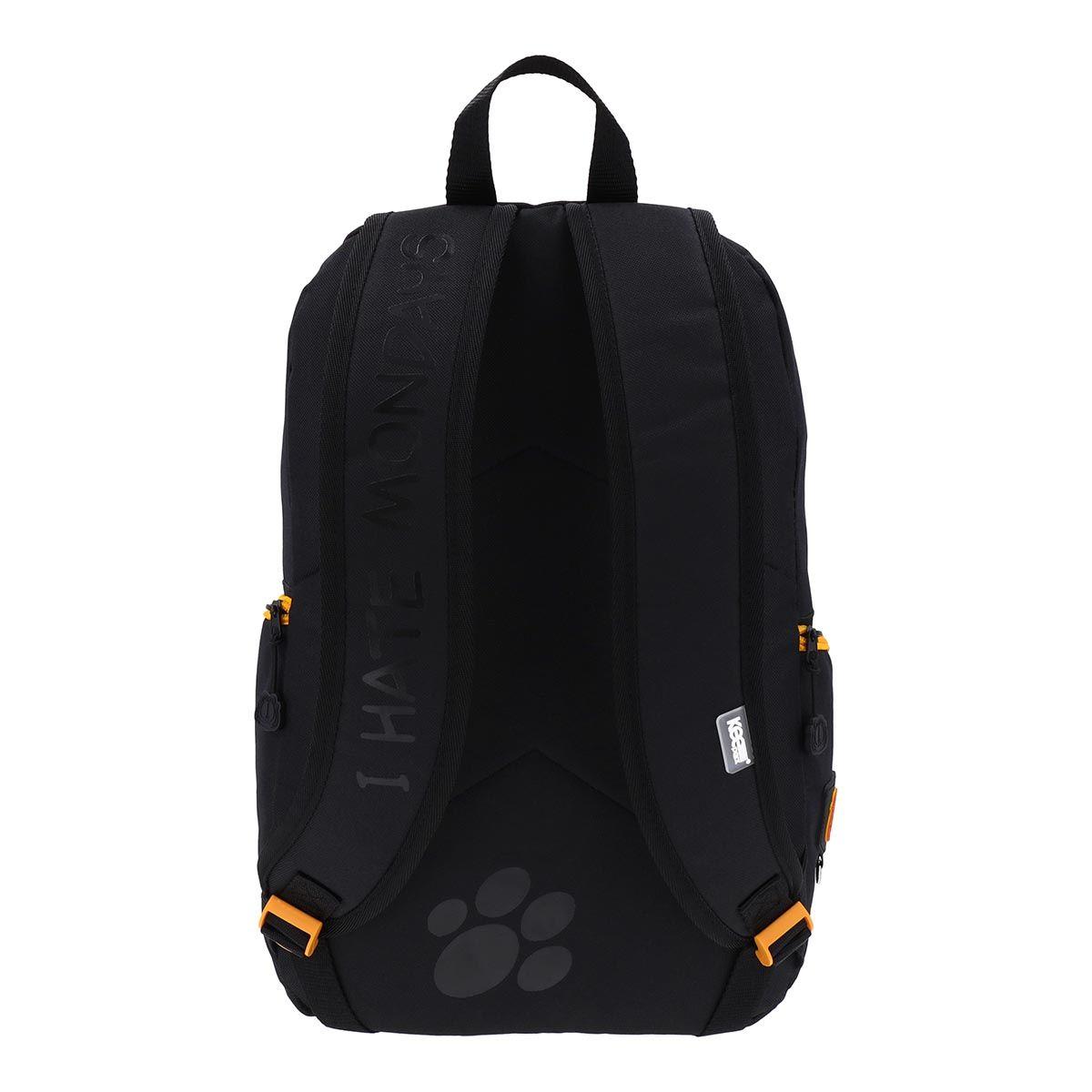 Mochila Garfield Juvenil I Hate Mondays Negro 17L-4