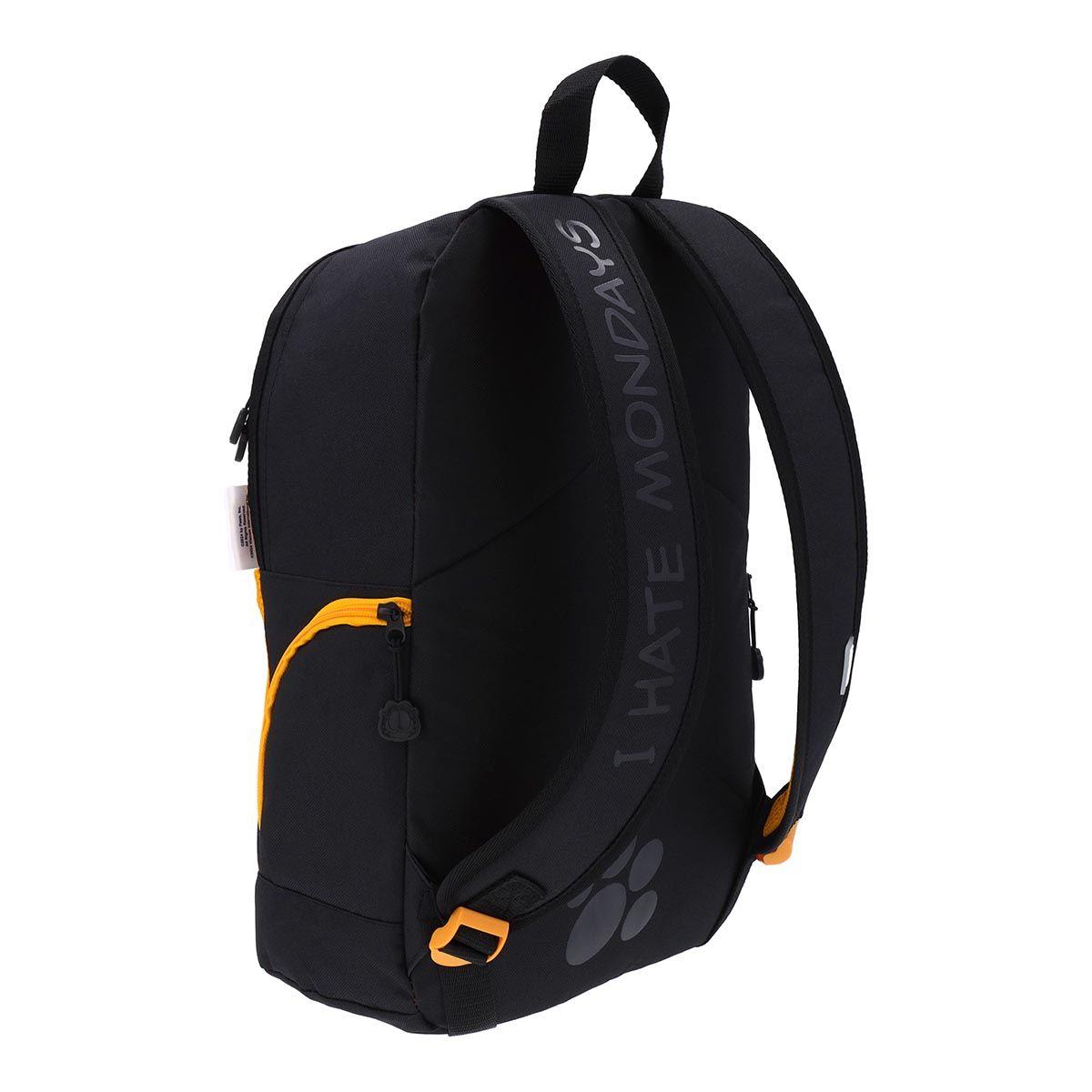 Mochila Garfield Juvenil I Hate Mondays Negro 17L-5