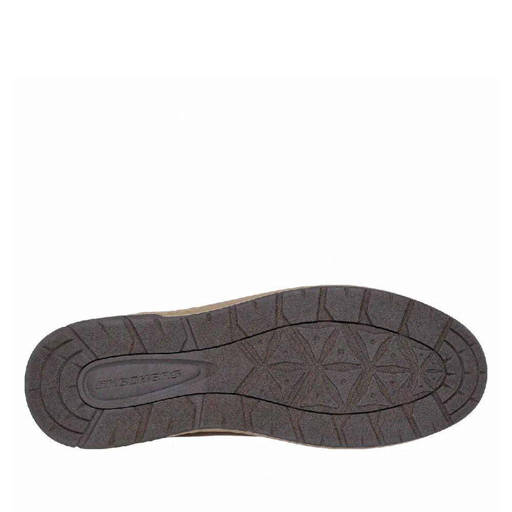 Botin Waterproof Hombre Skechers Garlan - Deno Chocolate 205235-CHOC-3