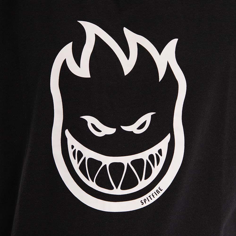 Polera Hombre Spitfire Oversized Bighead Negra Manga Corta-5