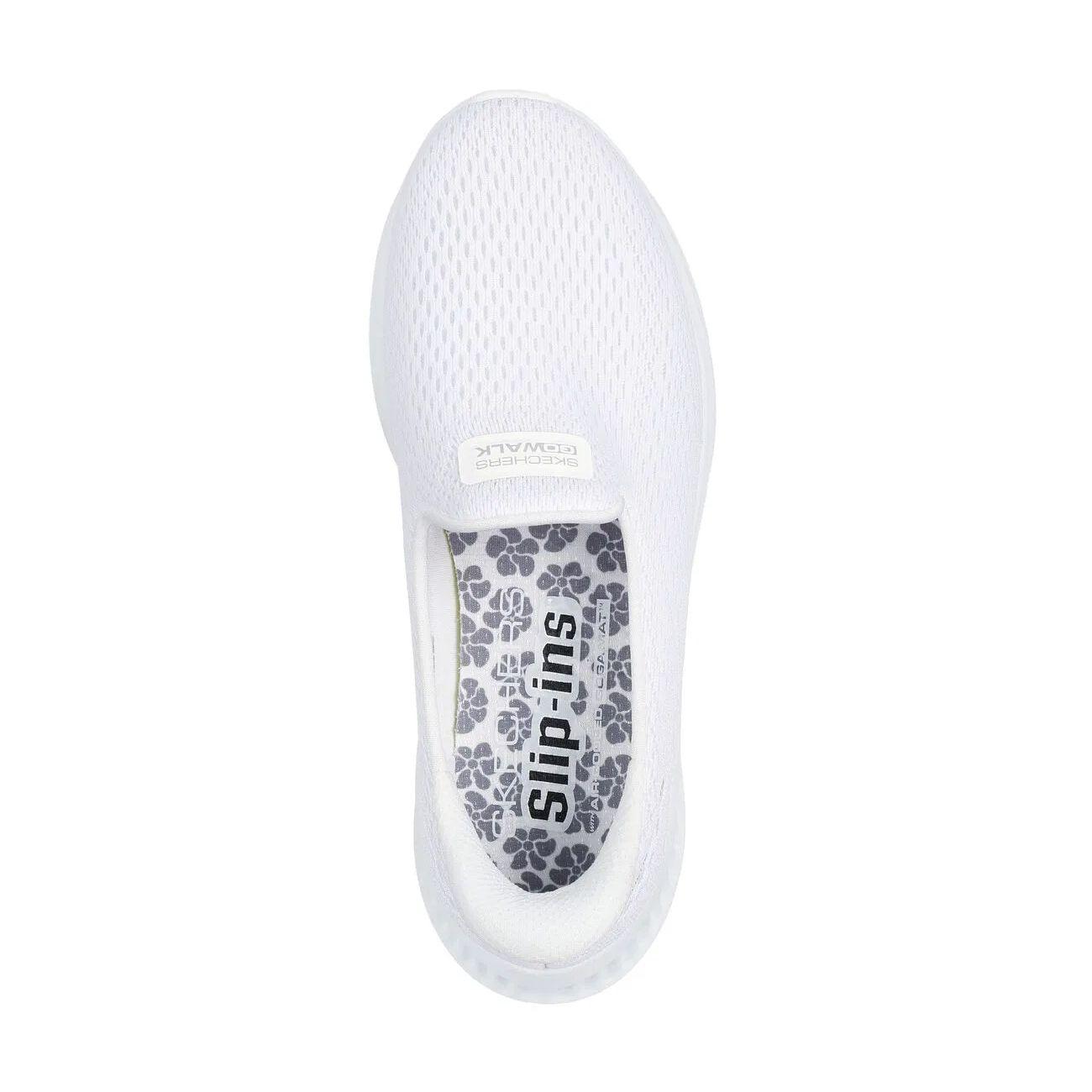Zapatillas Urbanas Mujer Skechers Slip-ins Go Walk Now 125644-WHT-3