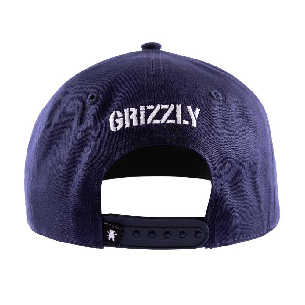 Gorro Snapback OG Bear Blue Grizzly-5