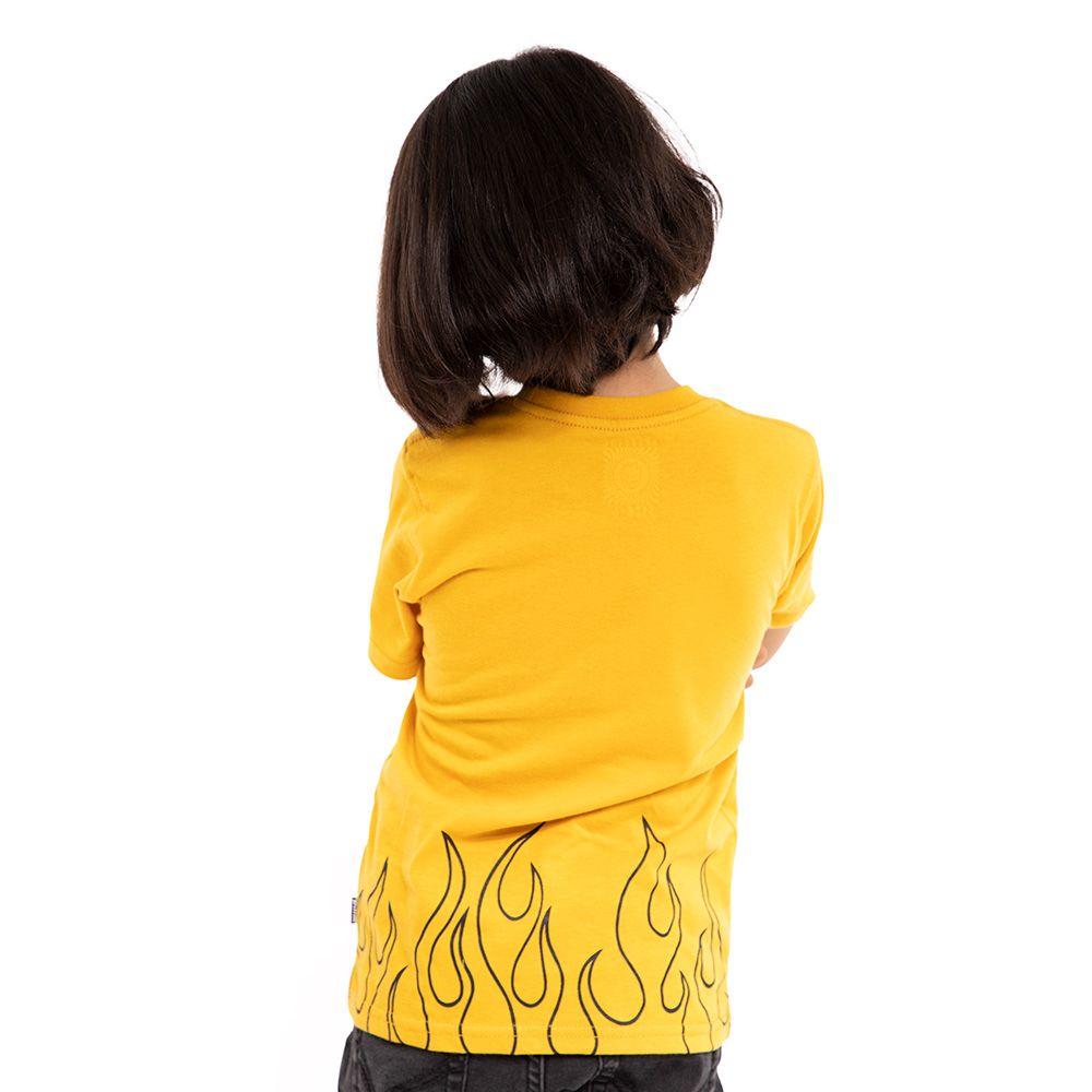 Polera Infantil 360 Flip Amarillo Spitfire-1