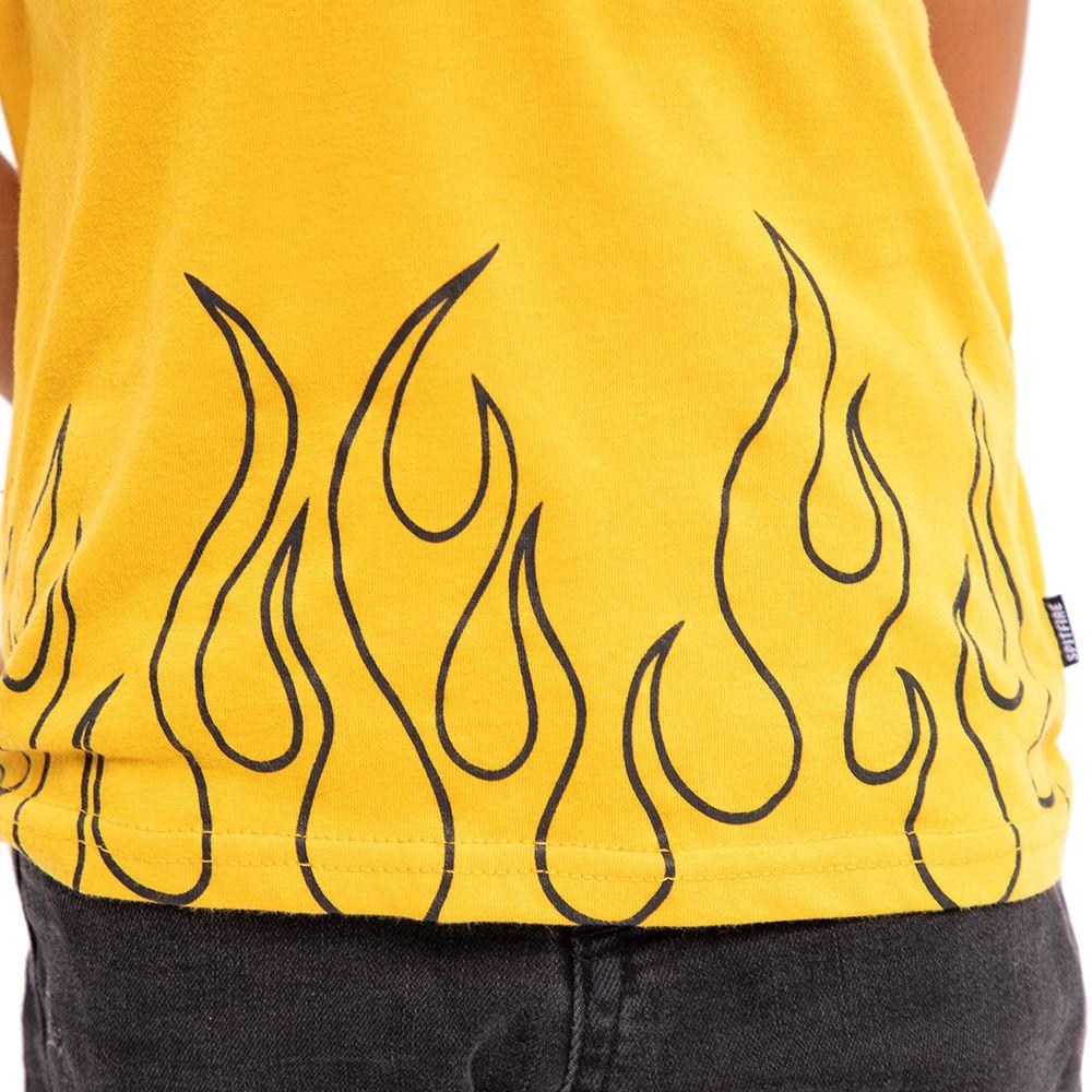 Polera Infantil 360 Flip Amarillo Spitfire-3