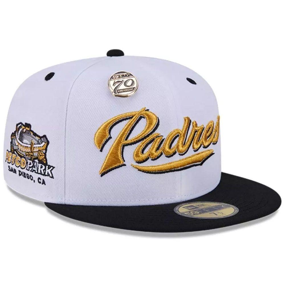 Jockey Gorra New Era 59FIFTY San Diego Padres MLB 59FIFTY Day White – Original-1