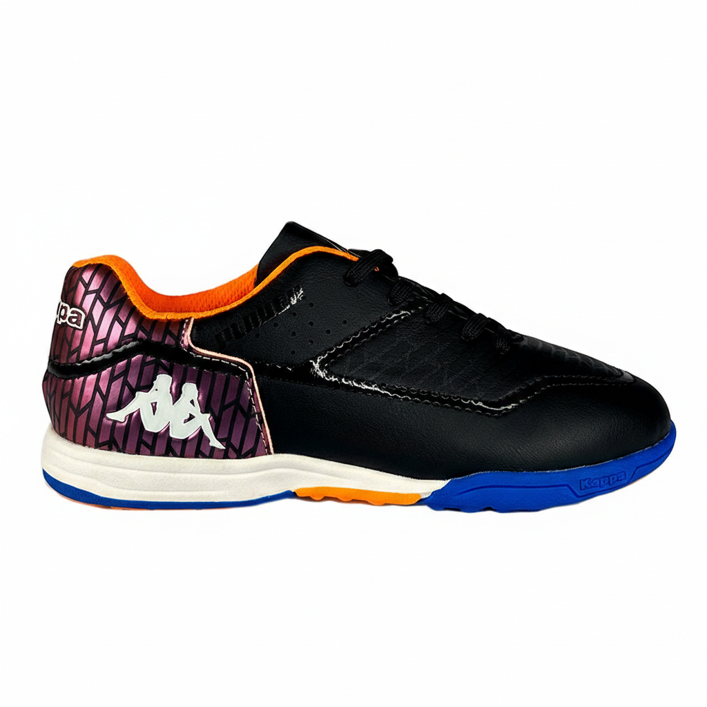 Zapatilla Baby Fútbol Niño Kappa Kombat Turf Negro-0