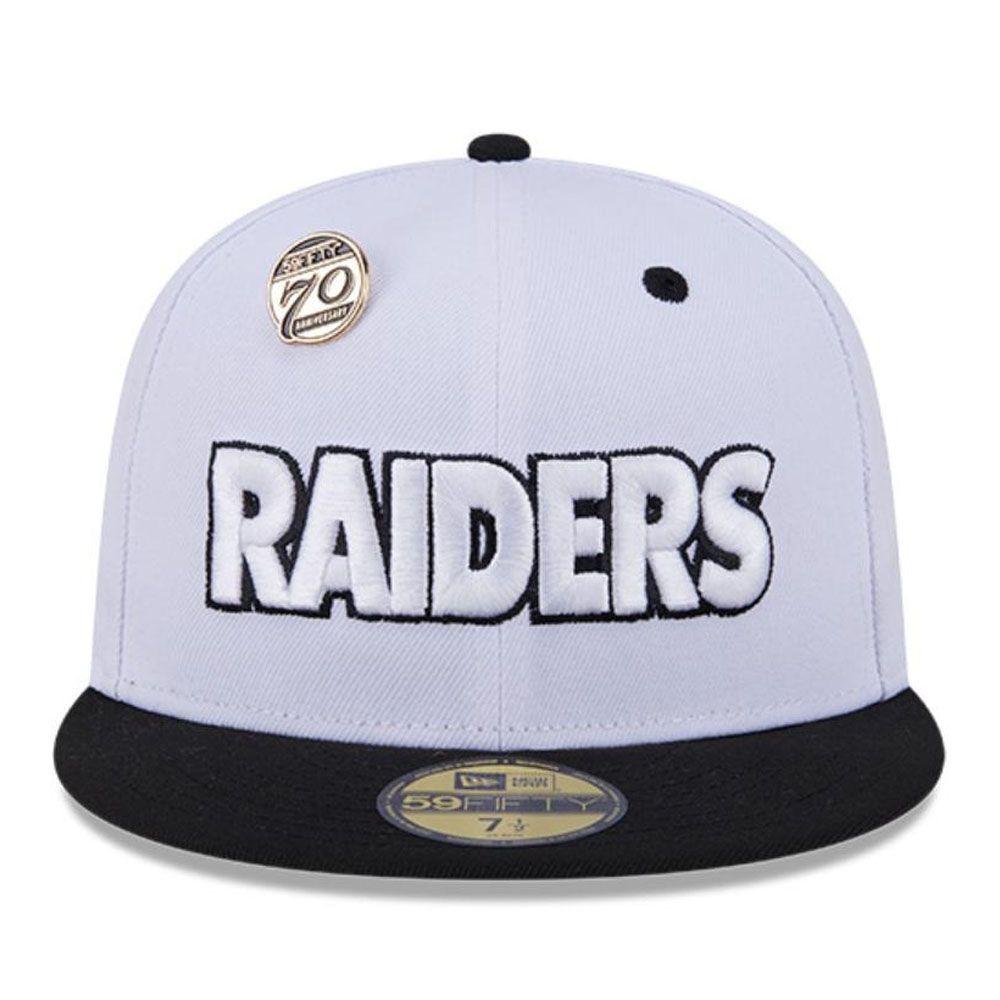 Gorra 59fifty Las Vegas Raiders NFL 59Fifty Day Blanco Original-0