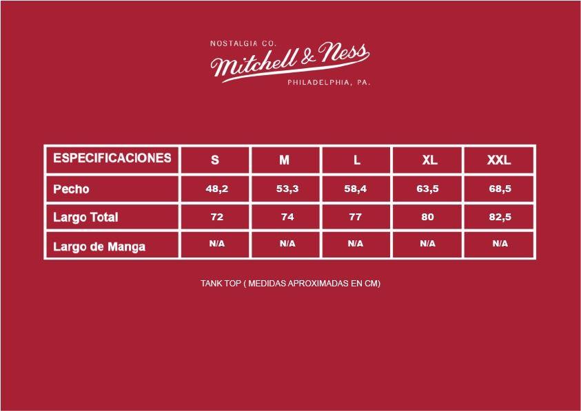 Polera Tank Nba Miami Heat Black Mitchell And Ness-6