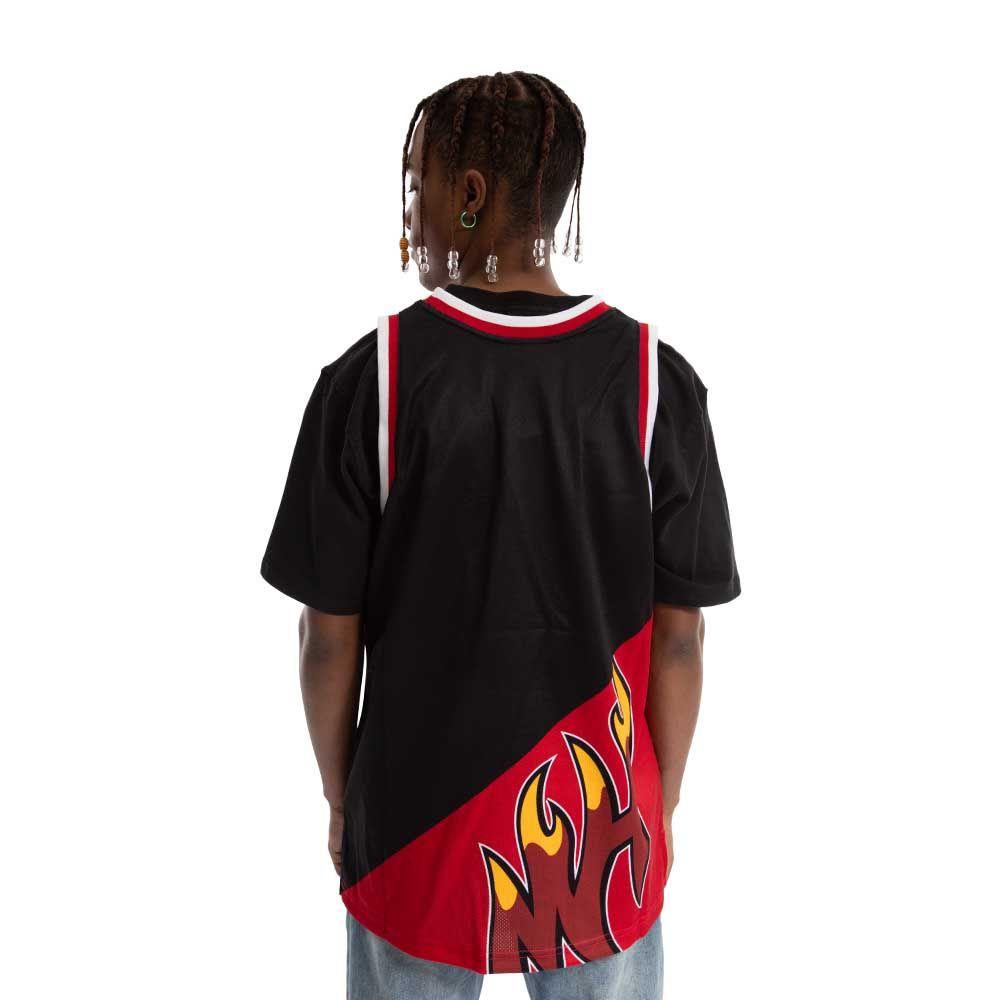 Polera Tank Nba Miami Heat Black Mitchell And Ness-2