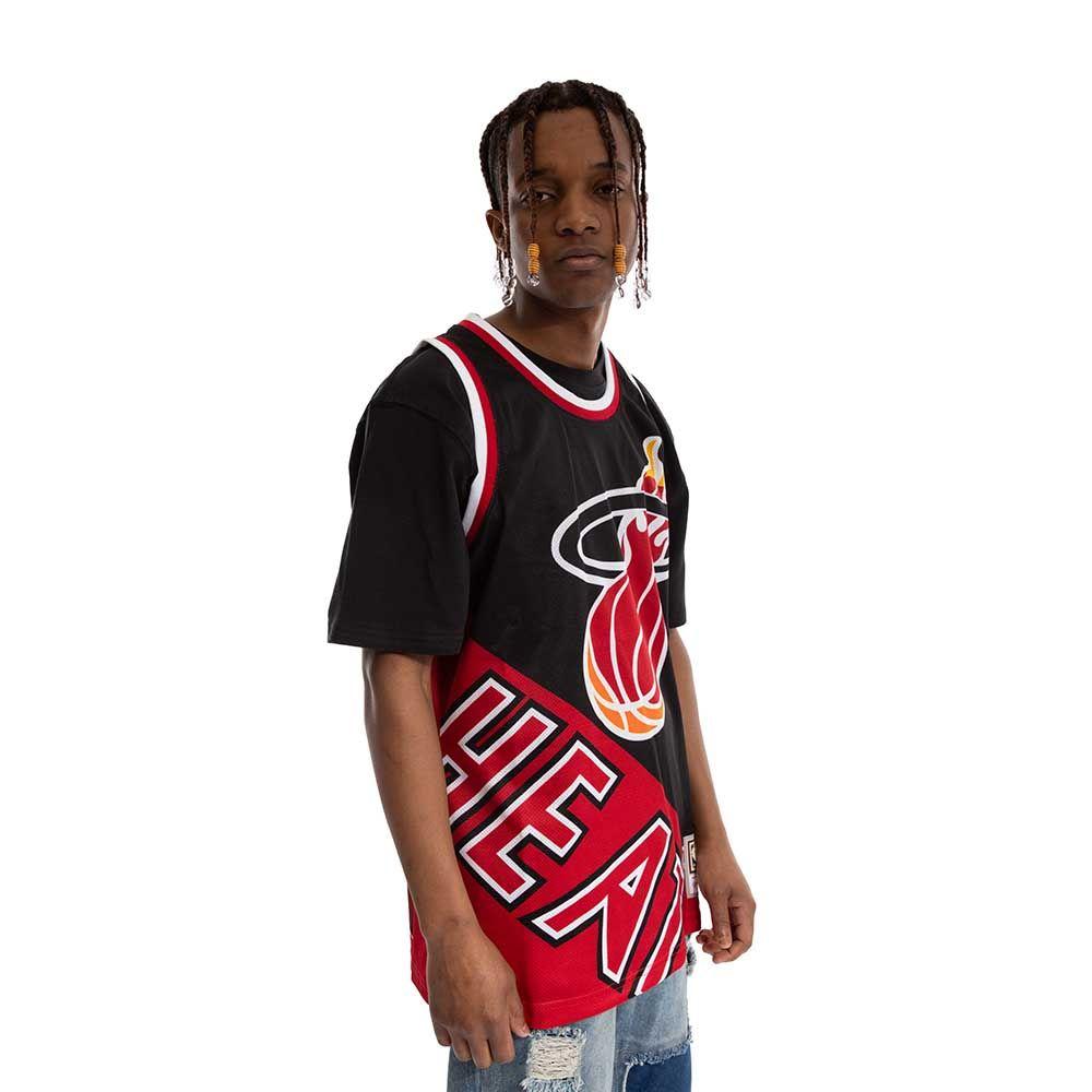 Polera Tank Nba Miami Heat Black Mitchell And Ness-3