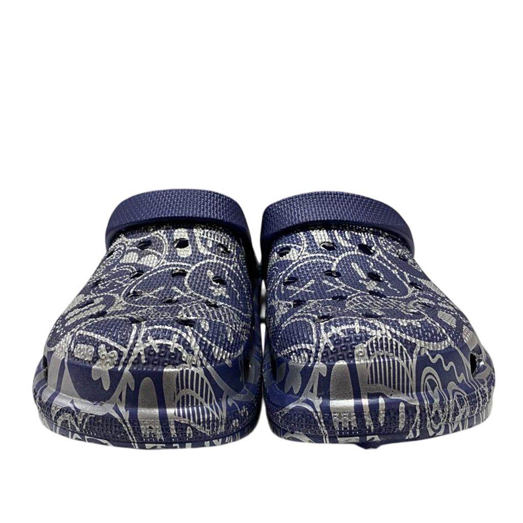 Sandalia Zueco Urban Azul Hombre-3