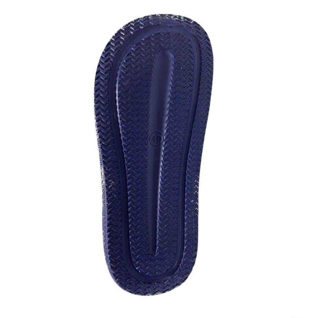Sandalia Zueco Urban Azul Hombre-4