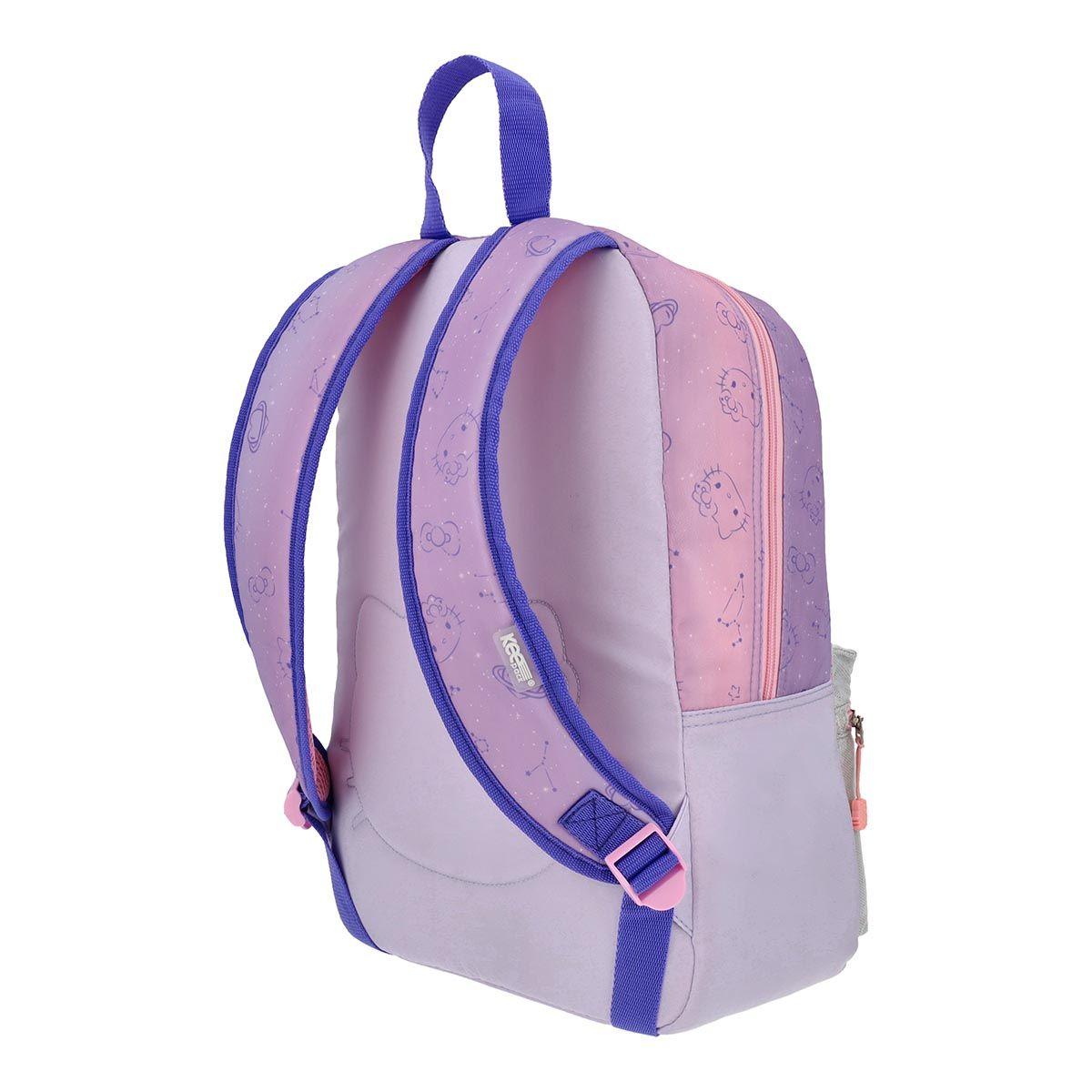 Mochila Hello Kitty Juvenil Morado 17L-3