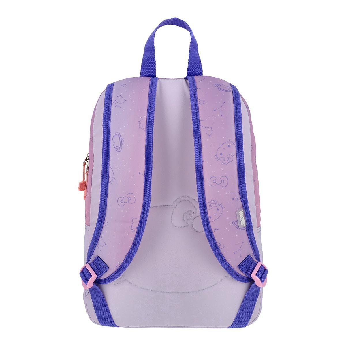 Mochila Hello Kitty Juvenil Morado 17L-4