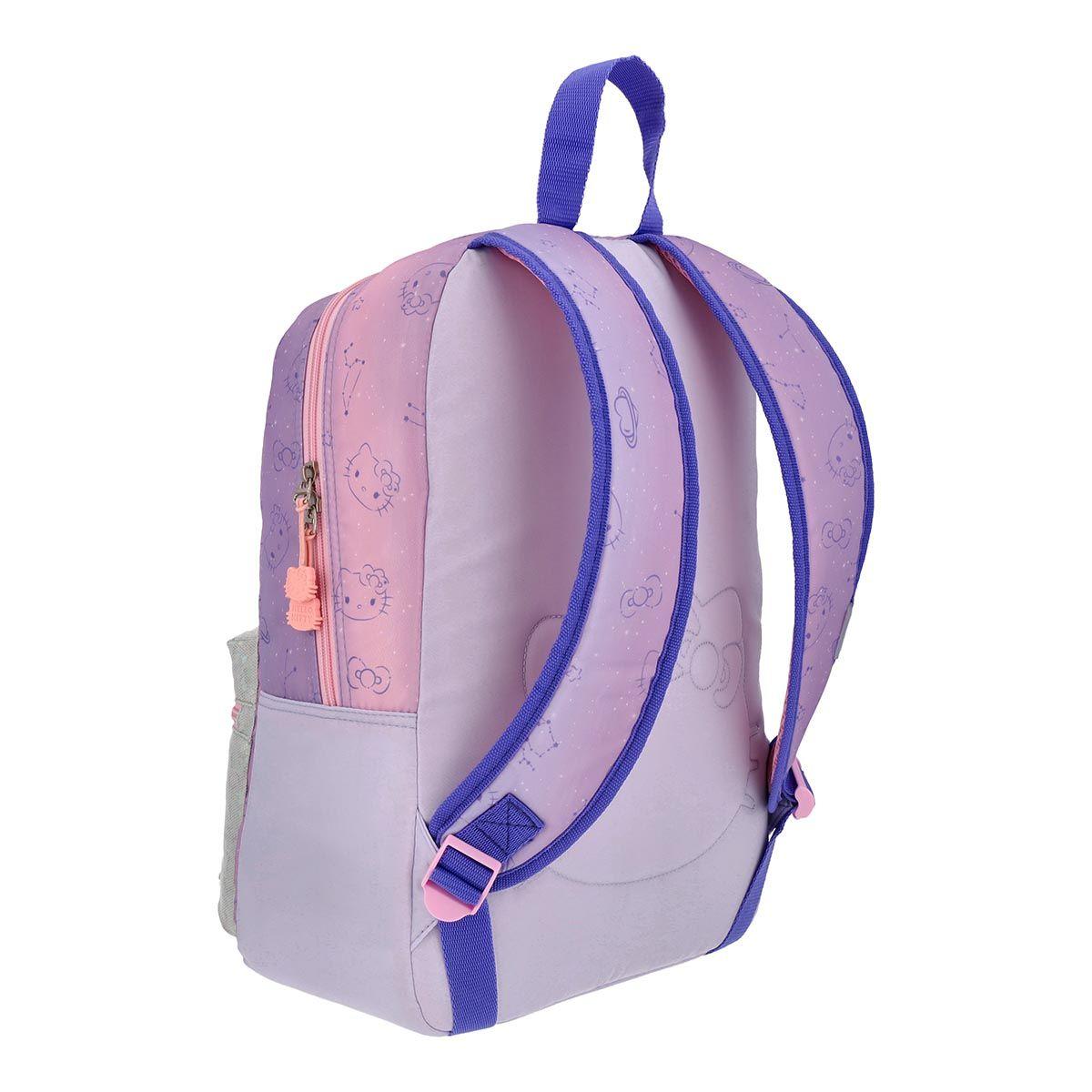 Mochila Hello Kitty Juvenil Morado 17L-5