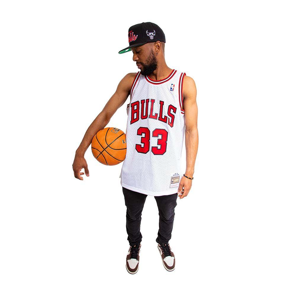 Camiseta authentics NBA bulls 97-98 scottie pippen mitchell and ness-4