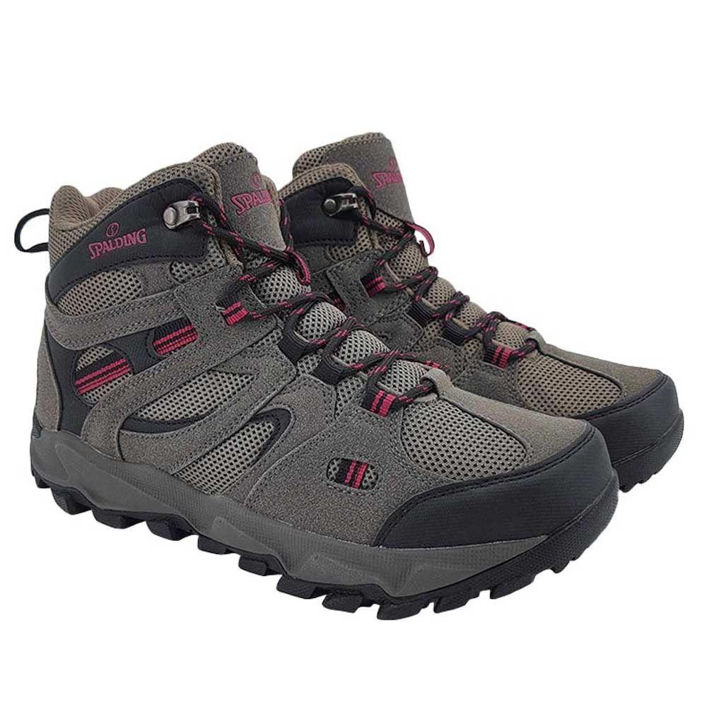 Zapatilla Outdoor Mujer ZFC3009 Gris Morado Spalding-1