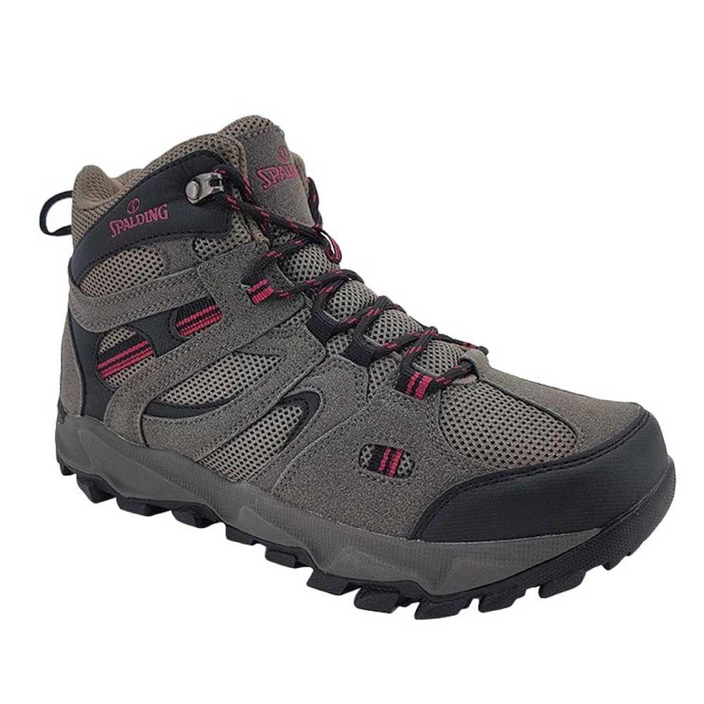 Zapatilla Outdoor Mujer ZFC3009 Gris Morado Spalding-2