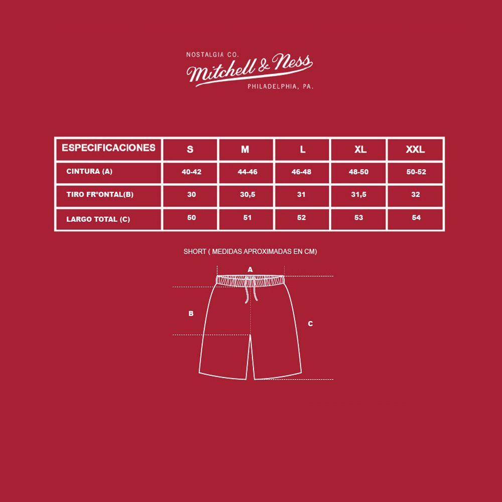 Shorts Nba Los Angeles Lakers Allstar Mitchell And Ness-6